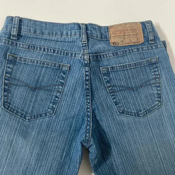 Vintage Z Cavaricci jeans size 5 cotton blend denim lined pattern lightweight - Picture 10 of 13